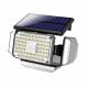 LED Solarna stenska svetilka s senzorjem LED/5W/5,5V IP65