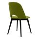 Jedilni stol BOVIO 86x48 cm svetlo zelena/bukev