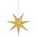 Markslöjd 705791 - Božična dekoracija GLITTER 1xE14/25W/230V pr. 45 cm zlata