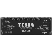 Tesla Batteries - 10 kos Alkalna baterija AA BLACK+ 1,5V
