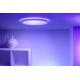 WiZ - LED RGB Zatemnitvena stropna svetilka SUPERSLIM LED/32W/230V 2700-6500K Wi-Fi bela
