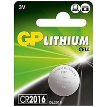 1 x Litijeva baterija CR2016 GP 3V/90mAh