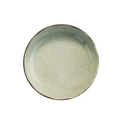 12-delni jedilni set iz zelenega porcelana