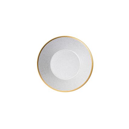 16-delni jedilni komplet siva/zlata/porcelan
