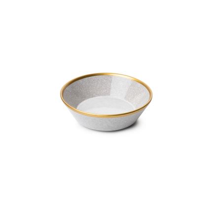 16-delni jedilni komplet siva/zlata/porcelan