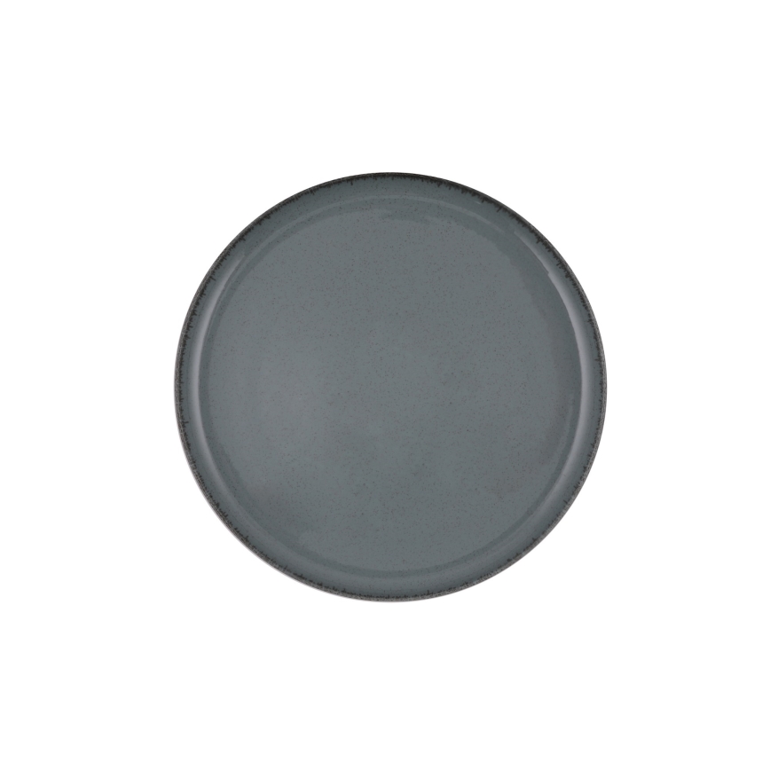 16-delni jedilni servis, siva/porcelan