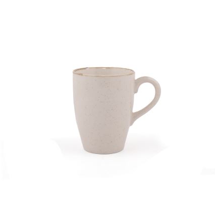 16-delni jedilni set, bež, porcelan