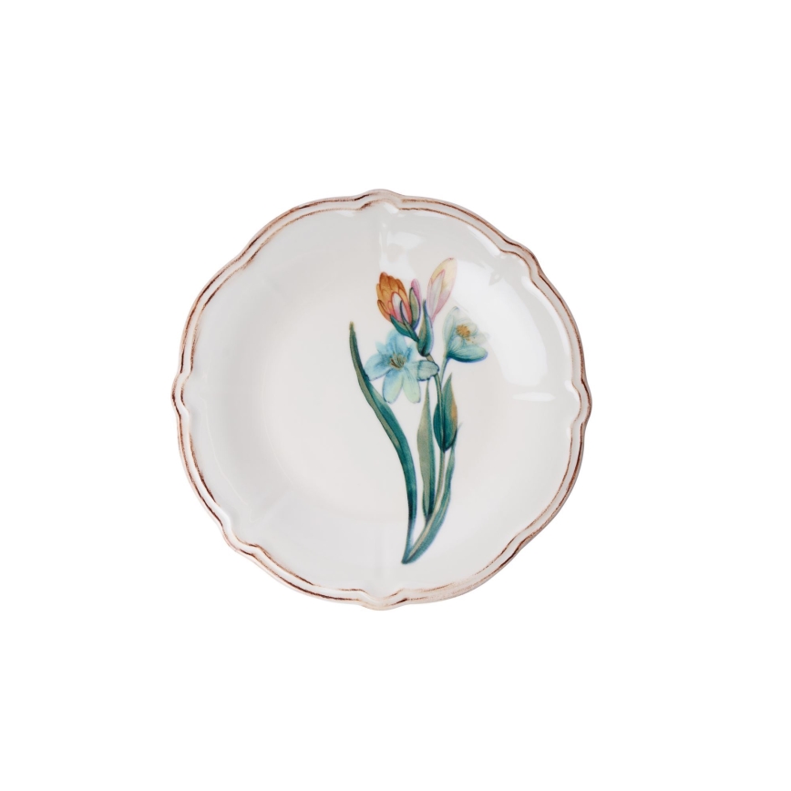 18-delni jedilni servis, pisan, iz porcelana