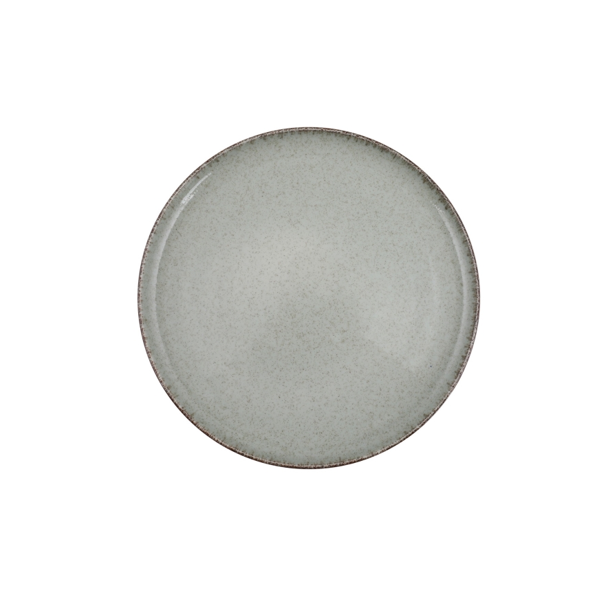 18-delni jedilni servis, zeleni porcelan