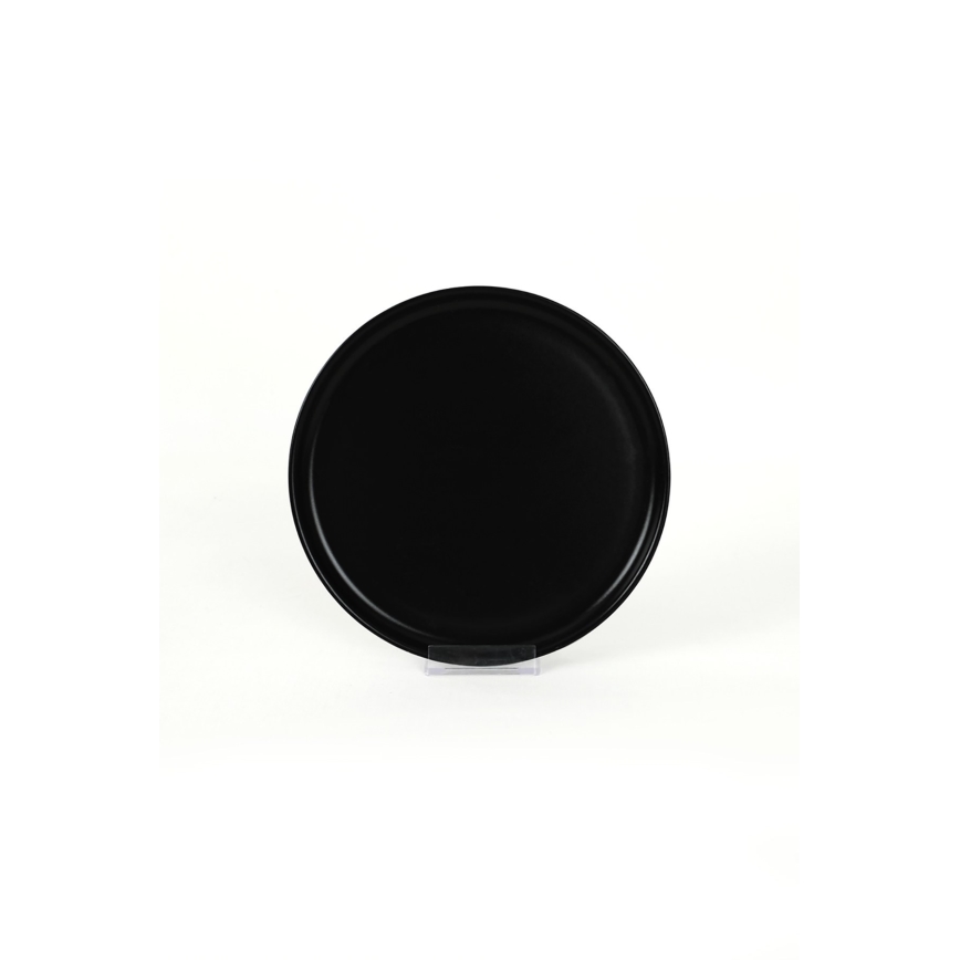 18-delni jedilni set, črn/keramika