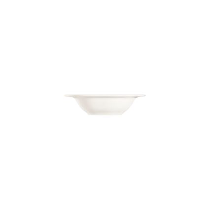 18-delni jedilni set, kremne/srebrne barve, iz porcelana