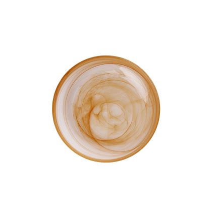 18-delni jedilni set, oranžen/steklo