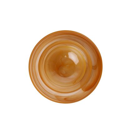 18-delni jedilni set, oranžen/steklo