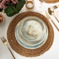 18-delni jedilni set, večbarven/porcelan