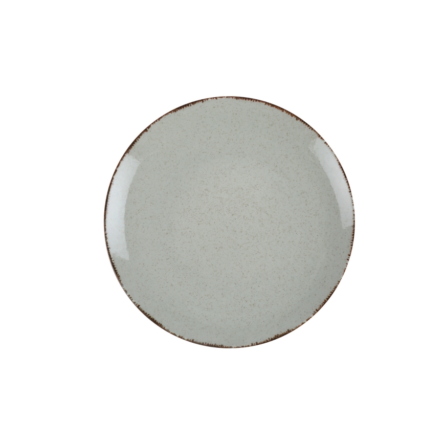 18-delni jedilni set, zelen, iz porcelana