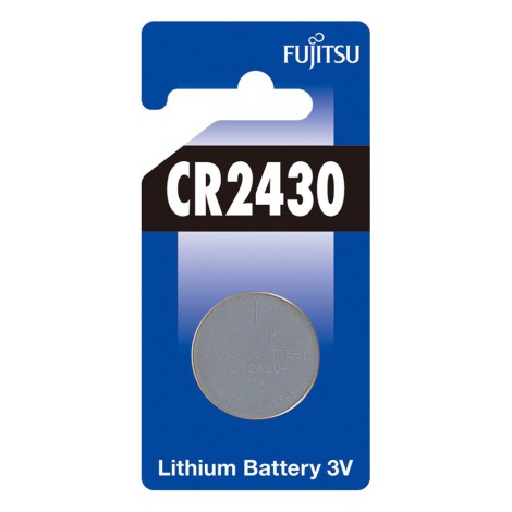 1ks Gumbasta litijeva baterija CR2430 3V