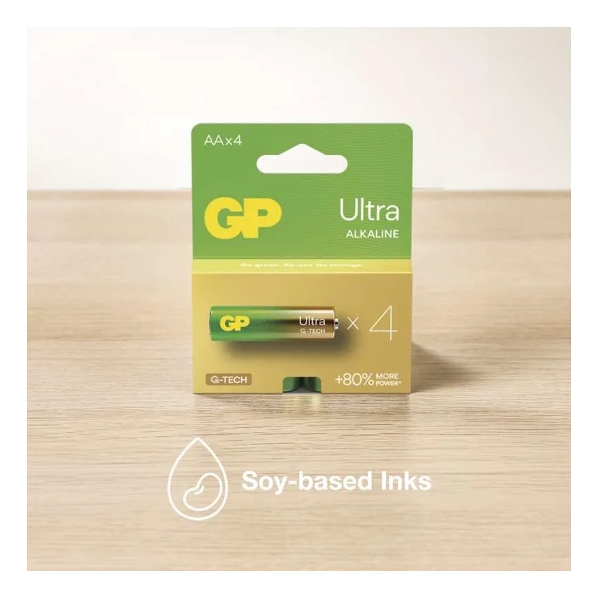2 kom Alkalna baterija C GP ULTRA 1,5V