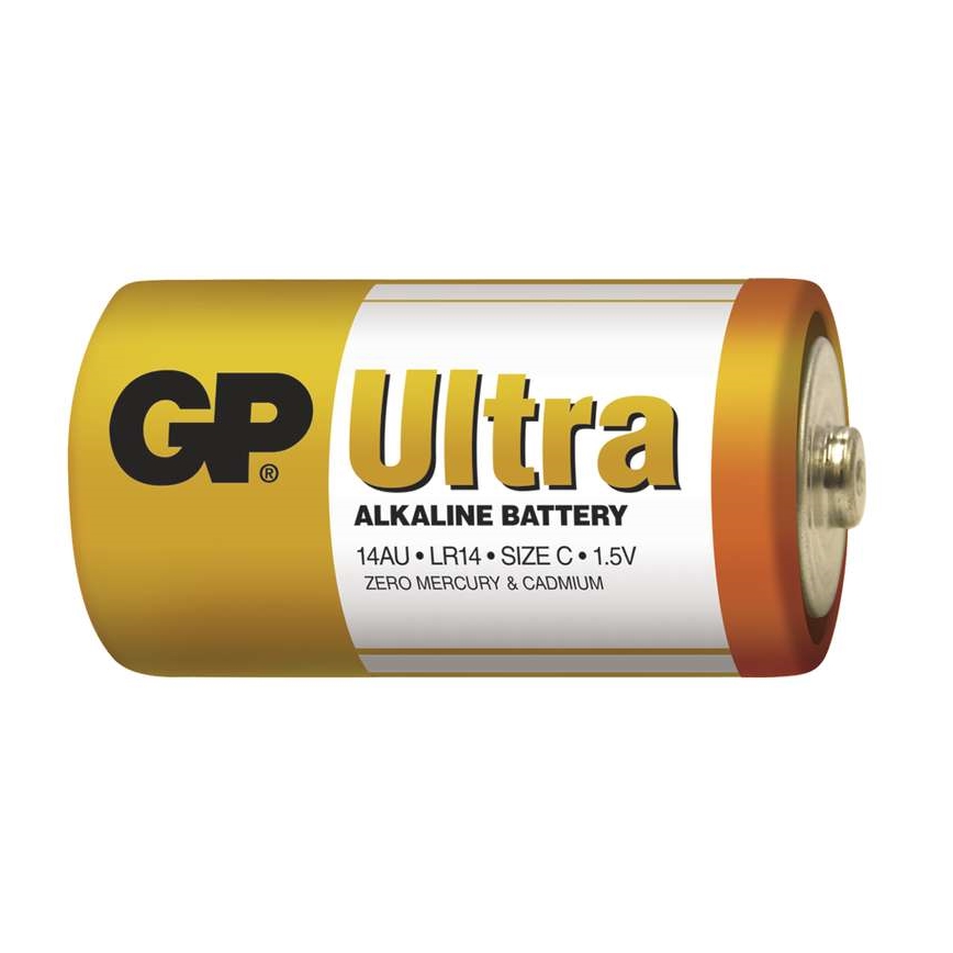 2 kom Alkalna baterija C GP ULTRA 1,5V