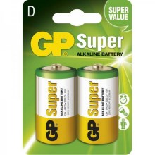 2 ks Alkalna baterija LR20 GP SUPER 1,5V