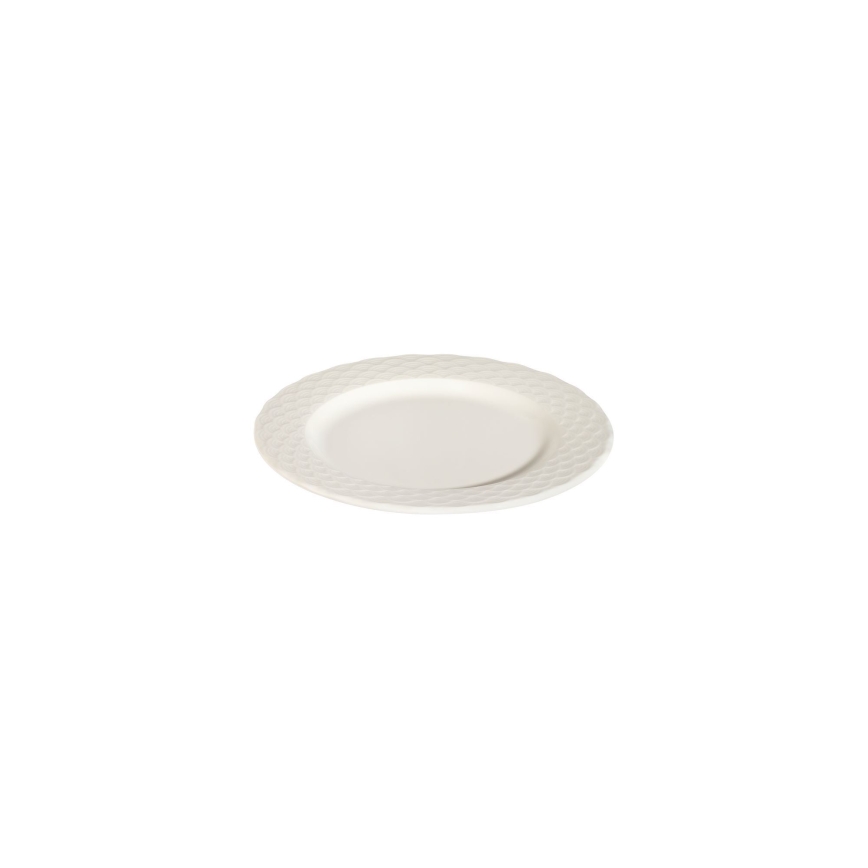 24-delni bel jedilni servis iz porcelana