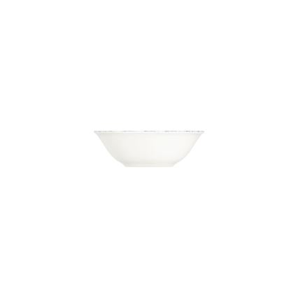 24-delni jedilni komplet, bel/rdeč/moder, porcelan