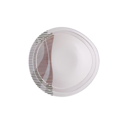 24-delni jedilni komplet iz porcelana v pisanih barvah