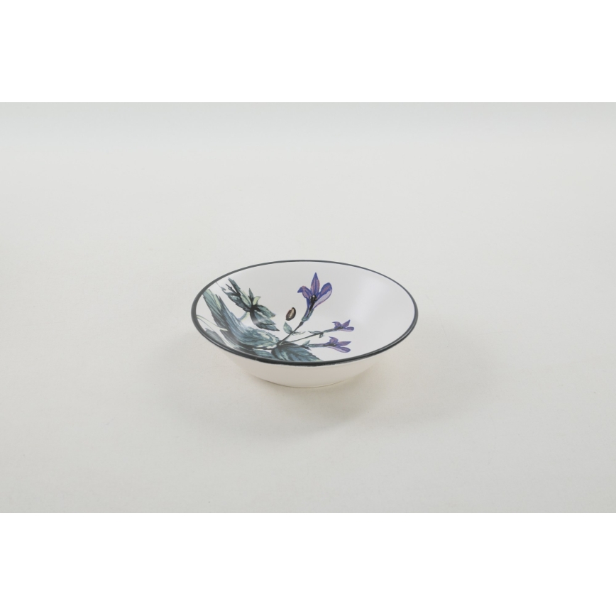 24-delni jedilni komplet, pisan, iz kamenine