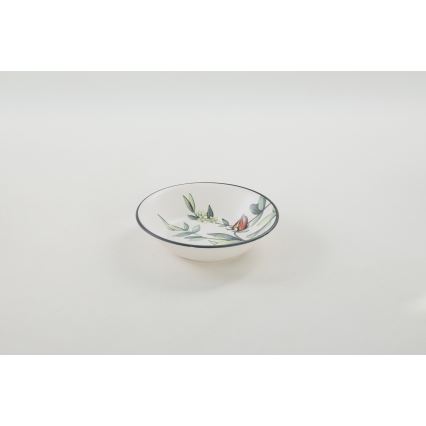 24-delni jedilni komplet, pisan, iz kamenine