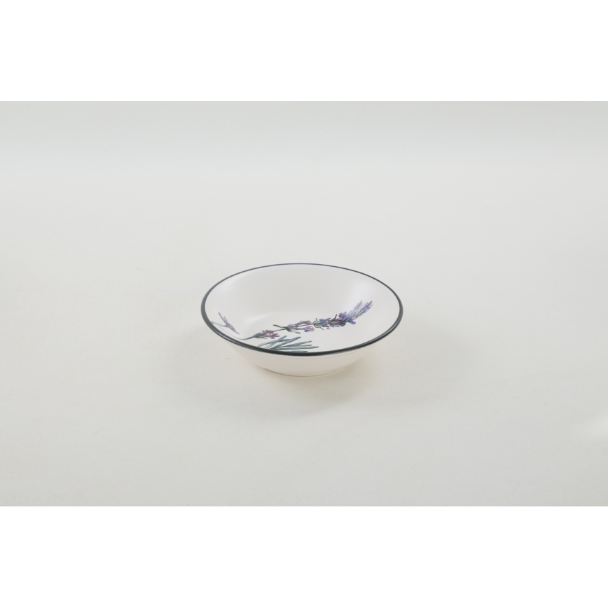 24-delni jedilni komplet, pisan, iz kamenine