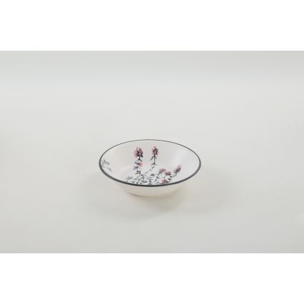 24-delni jedilni komplet, pisan, iz kamenine