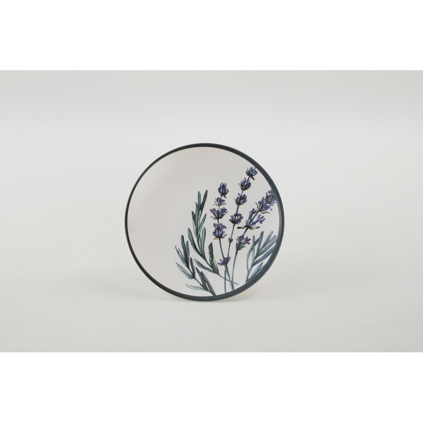 24-delni jedilni komplet, pisan, iz kamenine