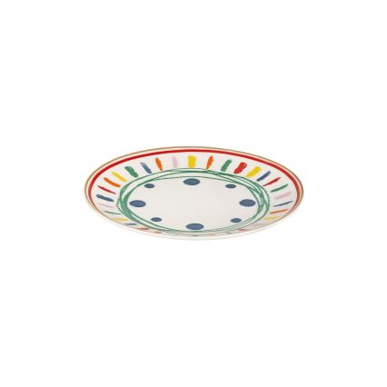 24-delni jedilni komplet, večbarven/porcelan