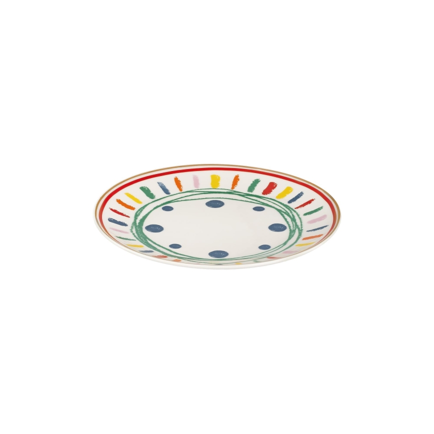24-delni jedilni komplet, večbarven/porcelan