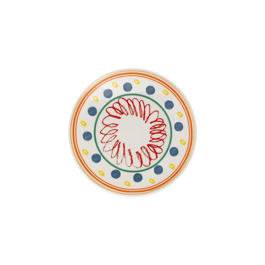 24-delni jedilni komplet, večbarven/porcelan