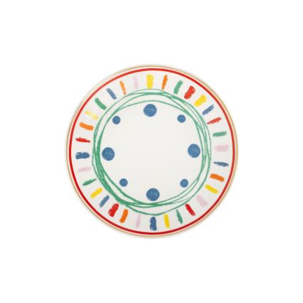 24-delni jedilni komplet, večbarven/porcelan