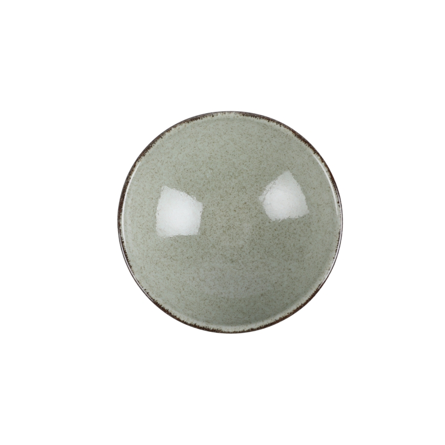24-delni jedilni komplet, zeleni/porcelan