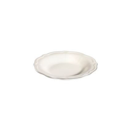 24-delni jedilni servis bel/srebrn/porcelan