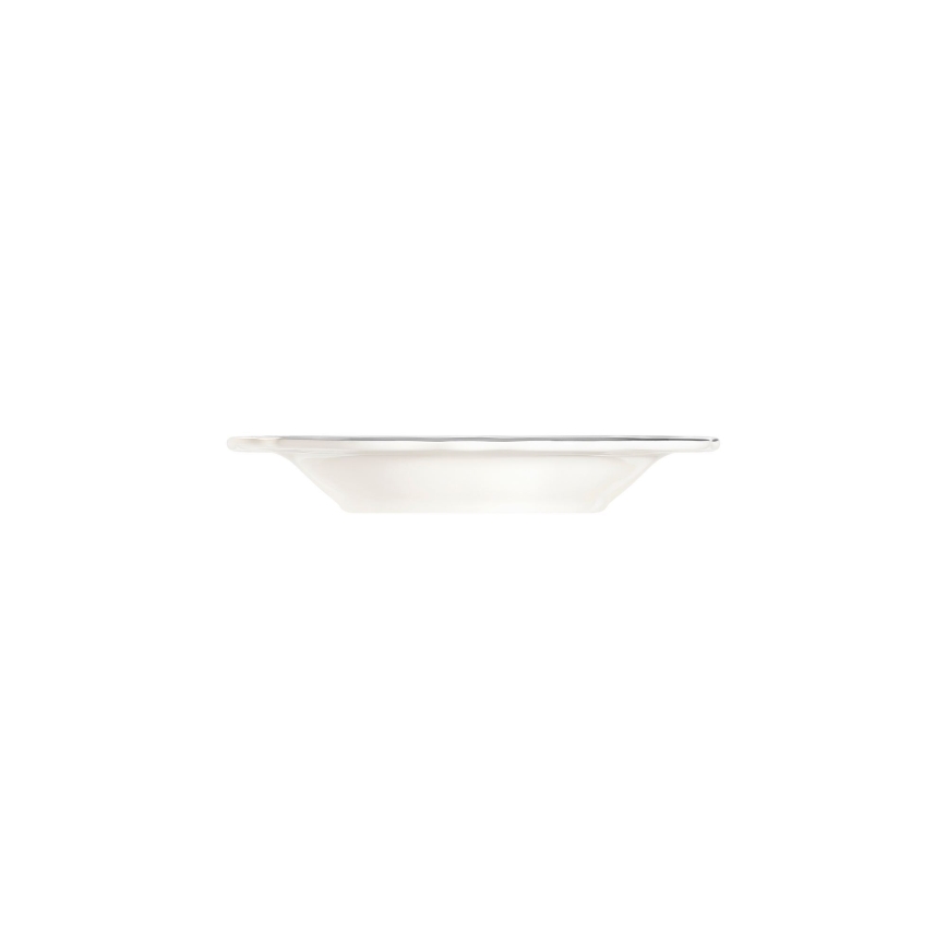 24-delni jedilni servis bel/srebrn/porcelan