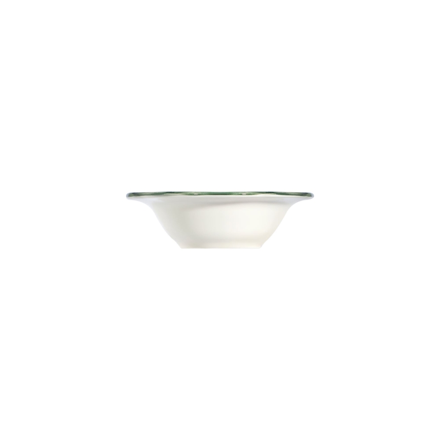 24-delni jedilni servis, bel/zelen/rdeč, porcelan