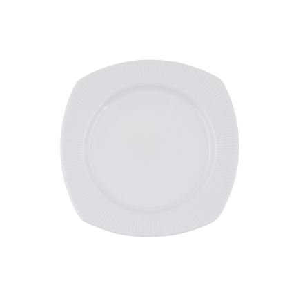 24-delni jedilni servis, bela/porcelan