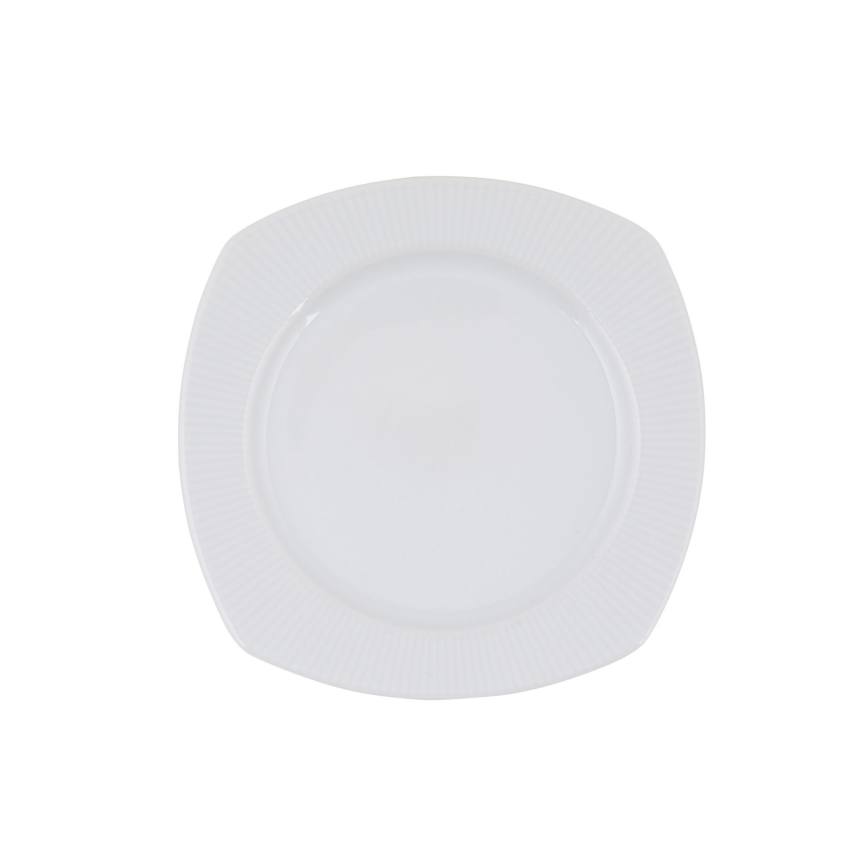 24-delni jedilni servis, bela/porcelan