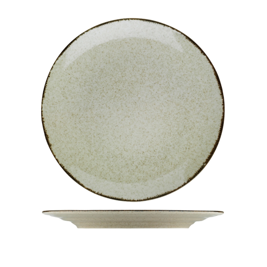 24-delni jedilni servis, bež/porcelan