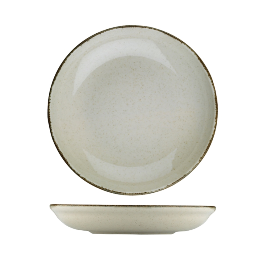 24-delni jedilni servis, bež/porcelan