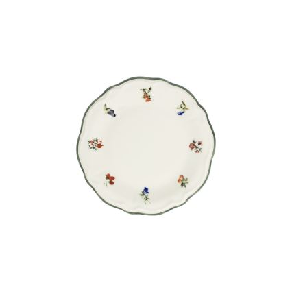 24-delni jedilni servis iz porcelana v beli ali zeleni barvi