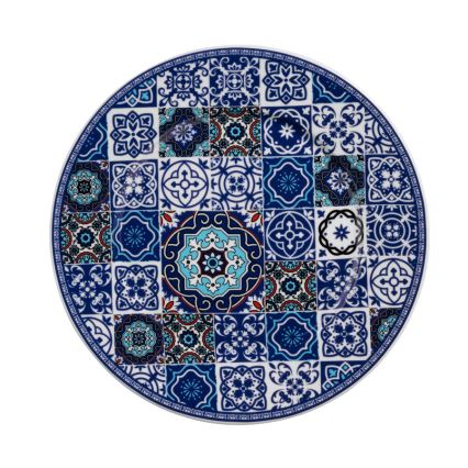 24-delni jedilni servis, moder/porcelan