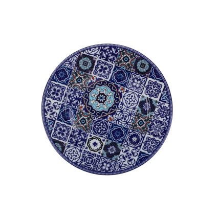 24-delni jedilni servis, moder/porcelan