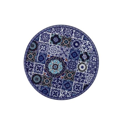 24-delni jedilni servis, moder/porcelan