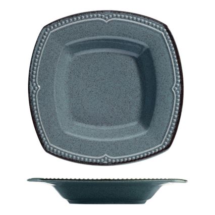 24-delni jedilni servis moder/porcelan