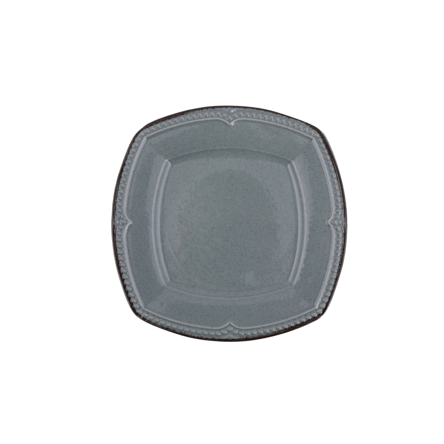 24-delni jedilni servis moder/porcelan