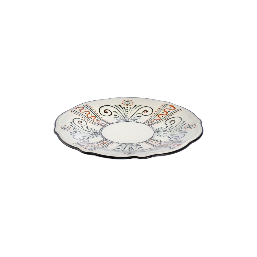24-delni jedilni servis, pisan, iz porcelana